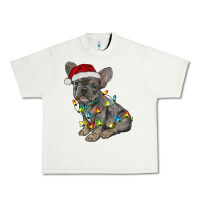 Pistachio christmas french bulldog Urban Heavy Tee - RanaPortraitStore