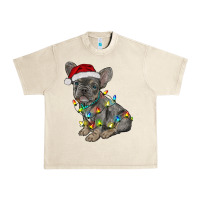 Sandshell christmas french bulldog Urban Heavy Tee - RanaPortraitStore