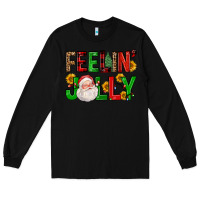 Black feelin' jolly Long Sleeve Tee - FaDigitalArtStudio
