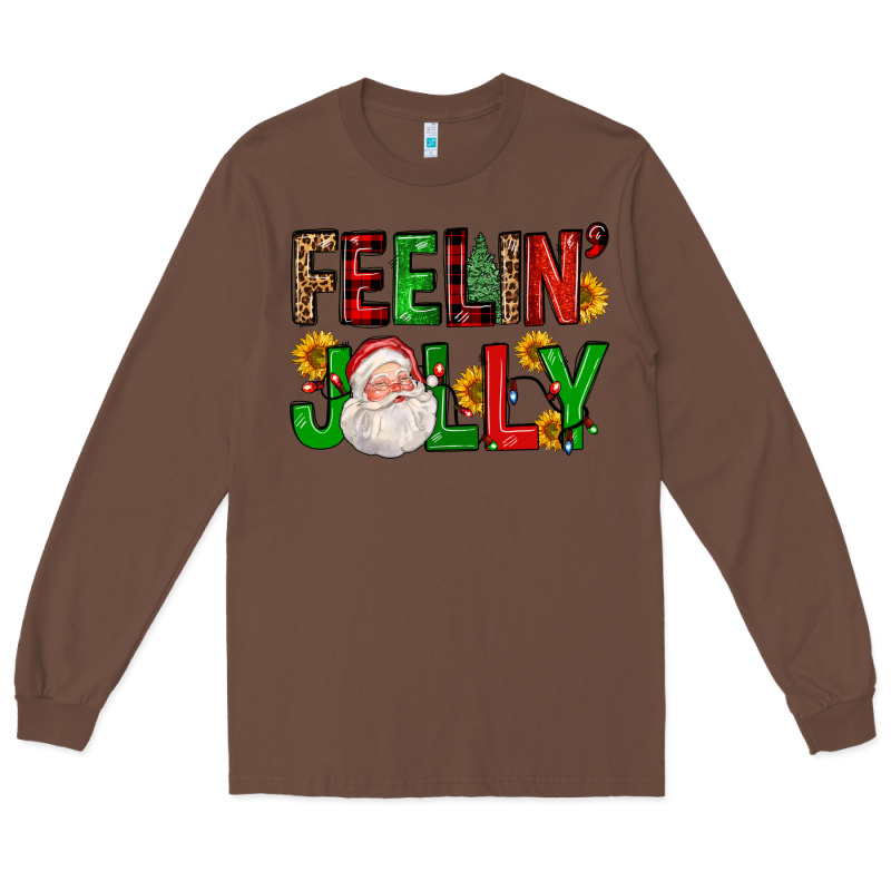 Feelin' Jolly Long Sleeve Tee by FaDigitalArtStudio | Teevron