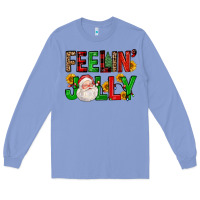 Colony Blue feelin' jolly Long Sleeve Tee - FaDigitalArtStudio