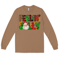 Toasted Coconut feelin' jolly Long Sleeve Tee - FaDigitalArtStudio