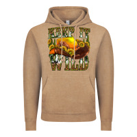 Vintage Coffee keep it wild western Vintage Hoodie - texasbilliewilder
