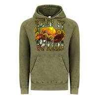 Vintage Olive keep it wild western Vintage Hoodie - texasbilliewilder