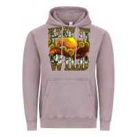 Vintage Zinc keep it wild western Vintage Hoodie - texasbilliewilder