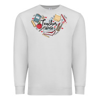 Dove Grey teacher Premium Sweatshirt - MaliasSmallBusiness