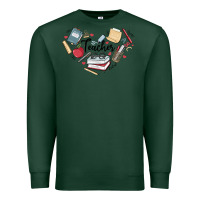 Sports Green teacher Premium Sweatshirt - MaliasSmallBusiness