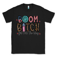 Black boom bitch Classic Tee - CowhideDigitalArt