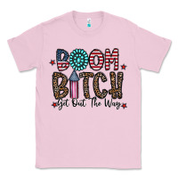 Bubblegum Pink boom bitch Classic Tee - CowhideDigitalArt