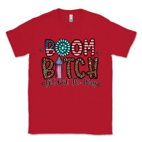Red boom bitch Classic Tee - CowhideDigitalArt