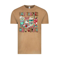 Vintage Camel half teacher half coffee Vintage Tee - texasbilliewilder