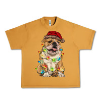 Peanut Butter christmas bulldog Urban Heavy Tee - RanaPortraitStore