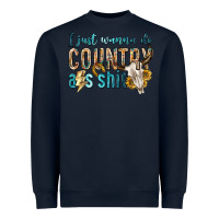 Navy i just wanna do country Heavyweight Sweatshirt - texasbilliewilder