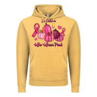 Vintage Mustard In October We Wear Pink Pumpkins Vintage Hoodie - RanaPortraitStore
