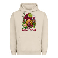 Pigment French Oak vine diva  gnome Urban Hoodie - BarkalooDesign