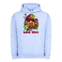 Pigment Grape Ice vine diva  gnome Urban Hoodie - BarkalooDesign
