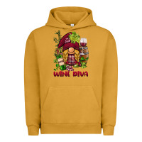 Pigment Peanut Butter vine diva  gnome Urban Hoodie - BarkalooDesign