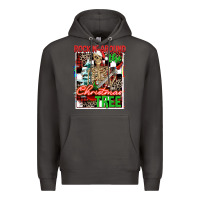 Smoke Rockin' around the Christmas tree skeleton Premium Hoodie - NancyCooperArtShop