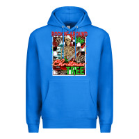 True Royal Rockin' around the Christmas tree skeleton Premium Hoodie - NancyCooperArtShop