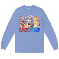 Colony Blue eastteacher Long Sleeve Tee - RacoonDesign