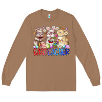 Toasted Coconut eastteacher Long Sleeve Tee - RacoonDesign