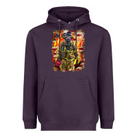 Plum Firefighter Fire And American Heavyweight Hoodie - LillyAllenDesigns