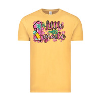Vintage Mustard little miss 1st grade Vintage Tee - Zillion Design Studio