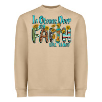 Mushroom in oceans deep faith will stand Heavyweight Sweatshirt - texasbilliewilder