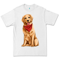 White golden retriever Premium Tee - Artiststas