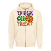 Sandshell Thick Or Treat Zipper Hoodie - Artiststas