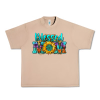 Burro blessed mom sunflower Urban Heavy Tee - Zillion Design Studio