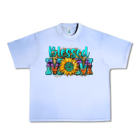 Grape Ice blessed mom sunflower Urban Heavy Tee - Zillion Design Studio