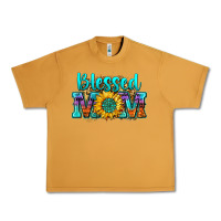 Peanut Butter blessed mom sunflower Urban Heavy Tee - Zillion Design Studio