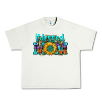 Pistachio blessed mom sunflower Urban Heavy Tee - Zillion Design Studio
