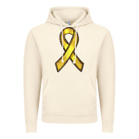 Vintage Artic Gold Cancer ribbon Vintage Hoodie - RanaPortraitStore