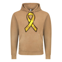 Vintage Camel Gold Cancer ribbon Vintage Hoodie - RanaPortraitStore