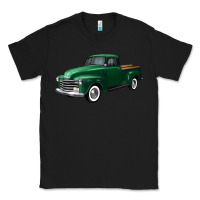 Black western green truck right 34 view Classic Tee - FaDigitalArtStudio