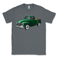 Western Green Truck Right 34 View Classic Tee | Teevron