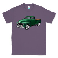 Lavender western green truck right 34 view Classic Tee - FaDigitalArtStudio