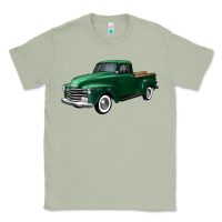 Matcha western green truck right 34 view Classic Tee - FaDigitalArtStudio