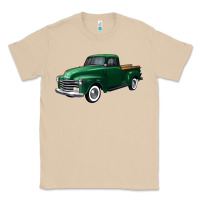 Mushroom western green truck right 34 view Classic Tee - FaDigitalArtStudio