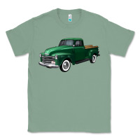 Sage western green truck right 34 view Classic Tee - FaDigitalArtStudio
