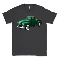 Smoke western green truck right 34 view Classic Tee - FaDigitalArtStudio