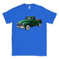True Royal western green truck right 34 view Classic Tee - FaDigitalArtStudio