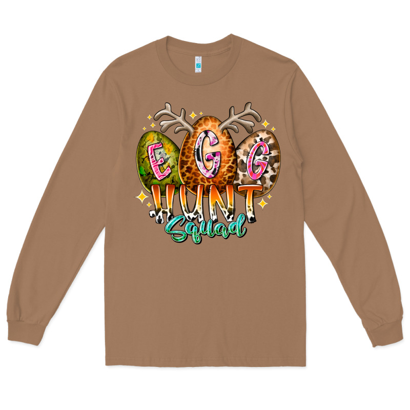 Egg Hunt Squad Long Sleeve Tee by RacoonDesign | Teevron
