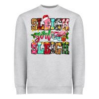 Heather Grey sleigh girl sleigh Heavyweight Sweatshirt - Zillion Design Studio