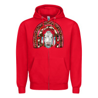 Red valentines simmental  rainbow Zipper Hoodie - JahusDesignShop