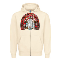 Sandshell valentines simmental  rainbow Zipper Hoodie - JahusDesignShop
