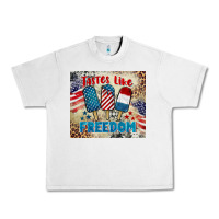 Lunar Rock tastes like freedom 4th of july Urban Heavy Tee - BarkalooDesign