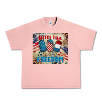 Salmon tastes like freedom 4th of july Urban Heavy Tee - BarkalooDesign